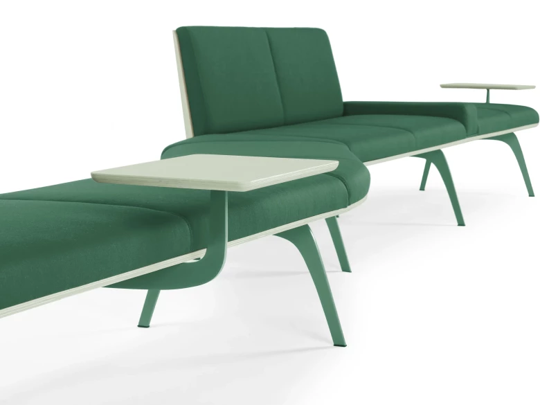 Banc modulaire Millepiedi (configuration longue)