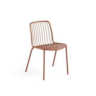 Chaise Alisea - terracotta (lot de 4)