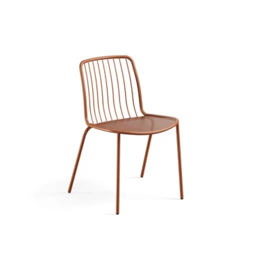 Chaise Alisea - terracotta (lot de 4)