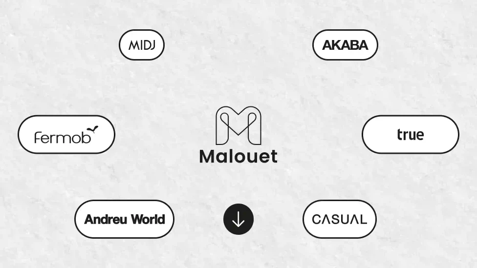 Nouveaux éditeurs : 6 signatures design intègrent le catalogue Malouet