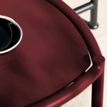 Table basse Ø 45 cm Antigua - rouge intense - 2