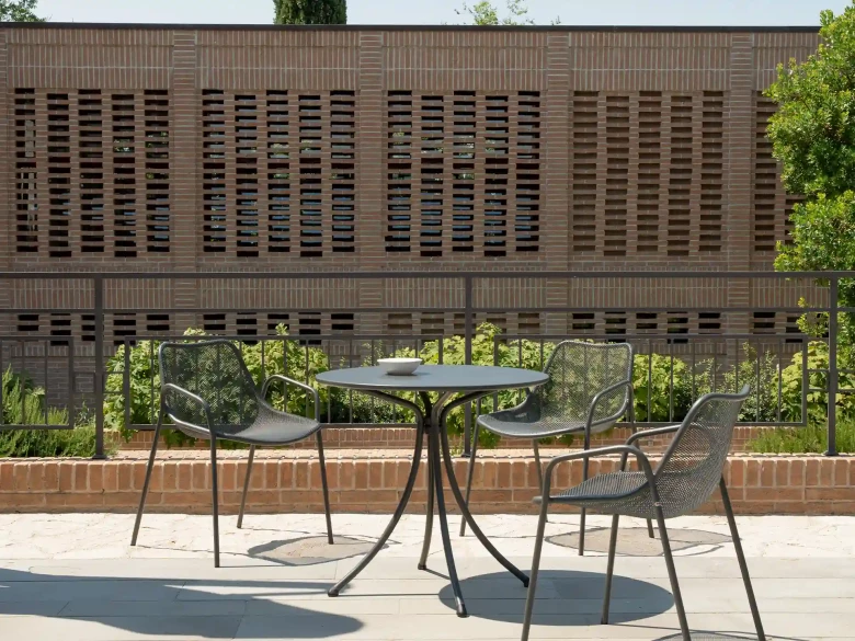 Table ronde Combo 4 places - fer ancien