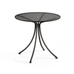 Table ronde Combo 4 places - fer ancien - 1