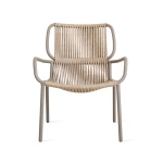 Fauteuil Lounge Ribbon - taupe / sable (lot de 2) - 3