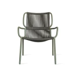 Fauteuil Lounge Ribbon - mousse / vert foncé (lot de 2) - 3