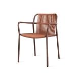 Chaise Sweep - rouille / cannelle (lot de 4) - 1