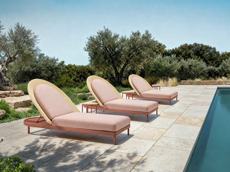 Bain de soleil Wicked - terracotta / naturel