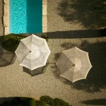 Pack Parasol Macramé Sable & Socle Lucca - 3