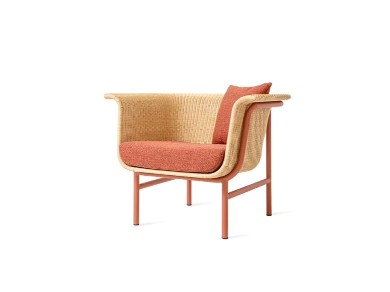 Salon de Jardin Complet Wicked - terracotta / naturel