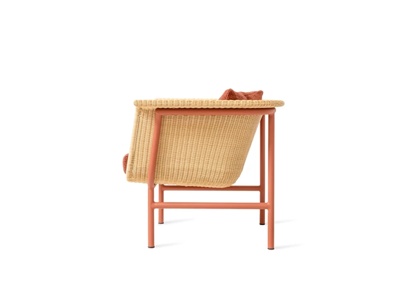 Salon de Jardin Complet Wicked - terracotta / naturel