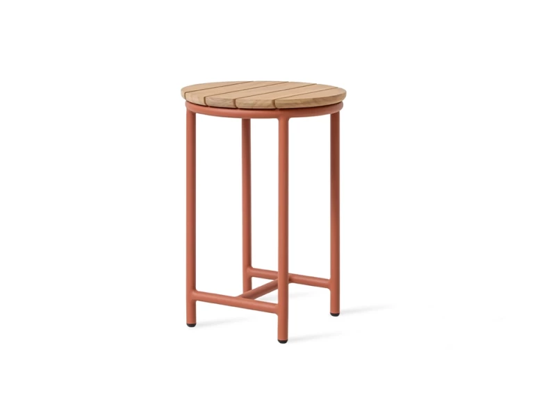 Salon de Jardin Complet Wicked - terracotta / naturel