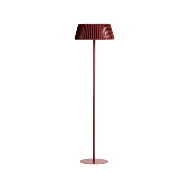 Lampadaire solaire Aldet Ø 46 cm - terracotta