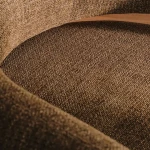 Fauteuil Granite - tissu chenille vert / bois de frêne finition foncée - 9