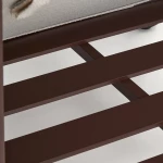 Ensemble de jardin Aleria - aluminium / corde synthétique marron - 9