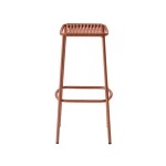 Tabouret philía 3908 - terracotta - 3