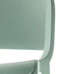 Tabouret avec dossier Dome 263 - vert menthe glacé - 3