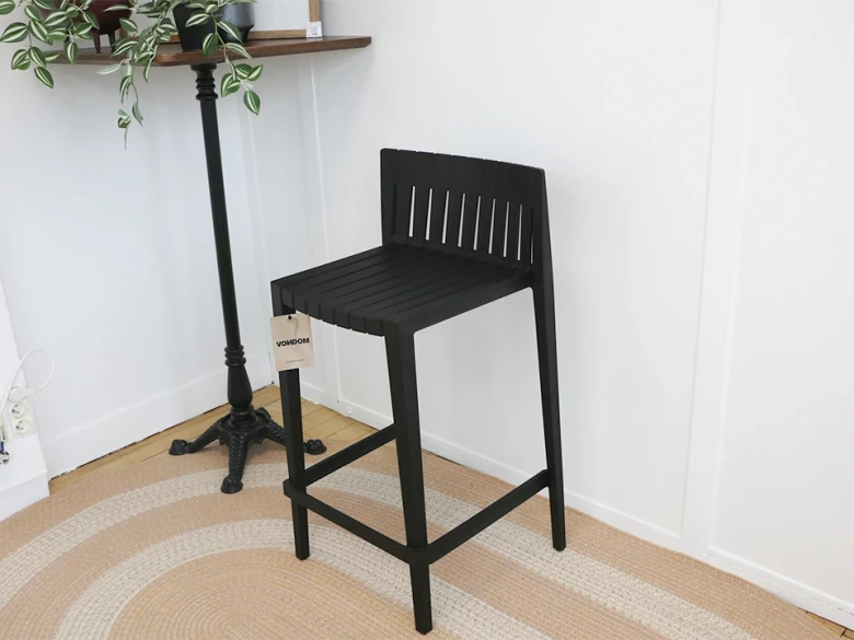 Tabouret bar Spritz Vondom 50x46x87 - noir