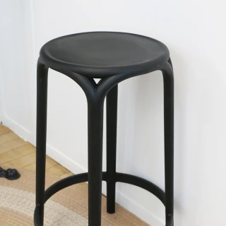Tabouret Brooklyn Vondom Ø45x66 - noir