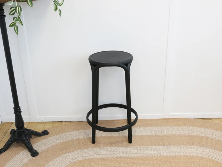 Tabouret Brooklyn Vondom Ø45x66 - noir