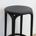 Tabouret Brooklyn Vondom Ø45x66 - noir - 4