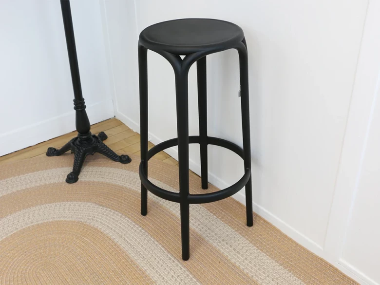 Tabouret Brooklyn Vondom Ø45x76 - noir