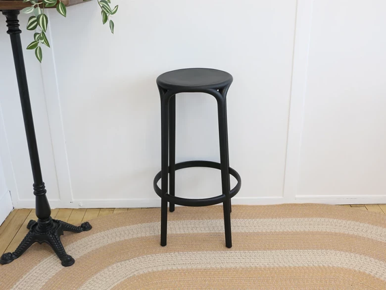 Tabouret Brooklyn Vondom Ø45x76 - noir