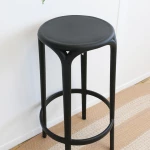 Tabouret Brooklyn Vondom Ø45x76 - noir - 4
