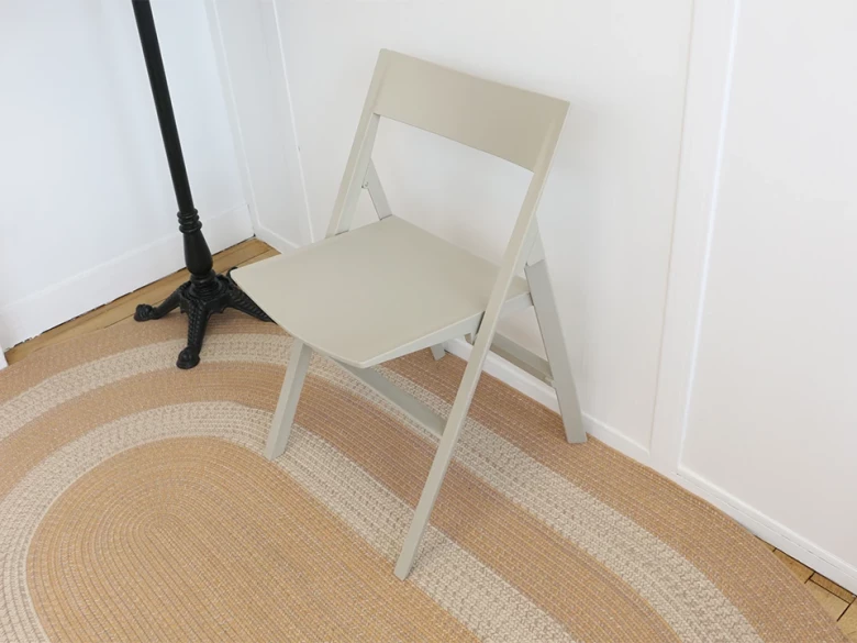 Chaise pliante Quartz Vondom - ecru - seconde vie (excellent état)