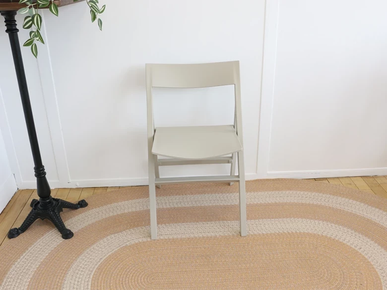 Chaise pliante Quartz Vondom - ecru - seconde vie (excellent état)