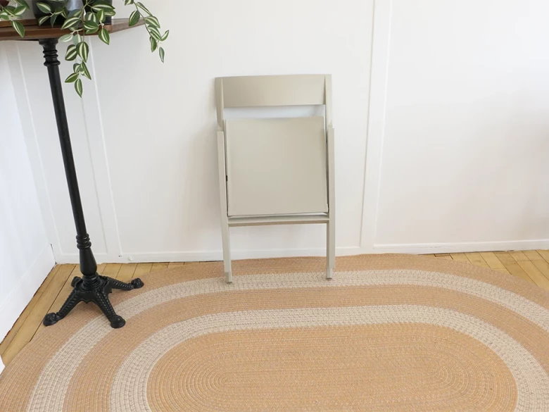 Chaise pliante Quartz Vondom - ecru - seconde vie (excellent état)