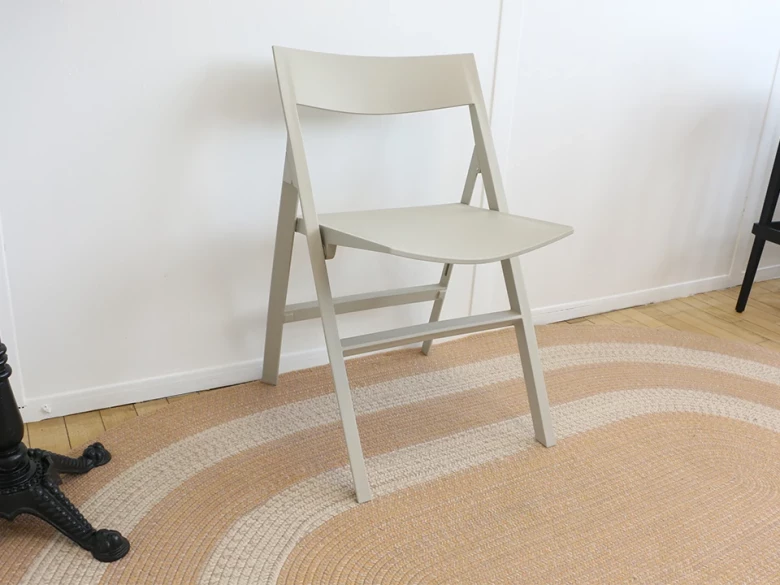 Chaise pliante Quartz Vondom - ecru - seconde vie (excellent état)