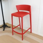 Tabouret bas Africa Vondom - rouge - seconde vie (excellent état) - 4