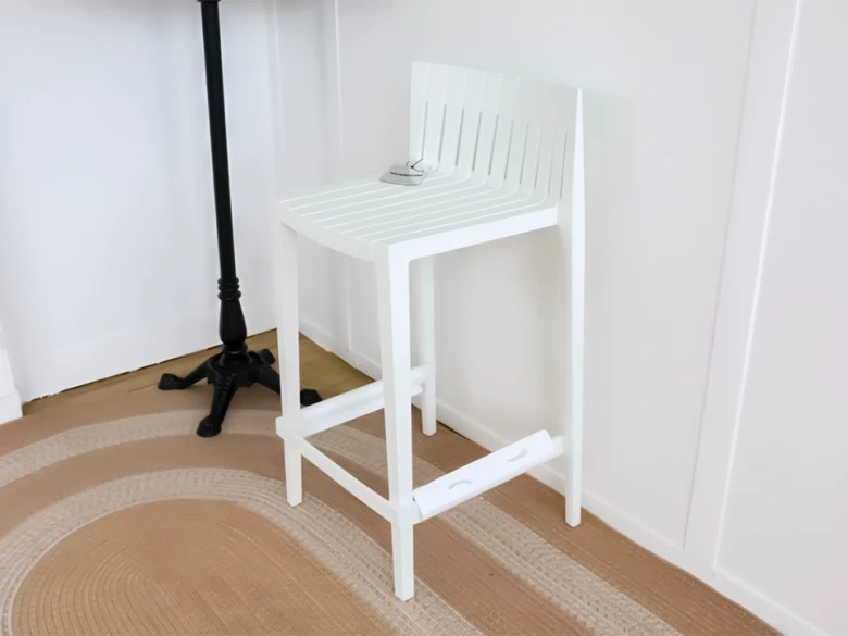 Tabouret bas Spritz - blanc - seconde vie