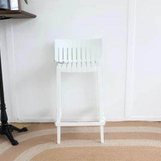 Tabouret bas Spritz - blanc - seconde vie