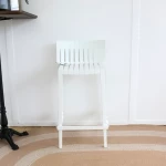 Tabouret bas Spritz - blanc - seconde vie - 2