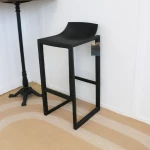 Tabouret bar Wall Street - noir - seconde vie - 4