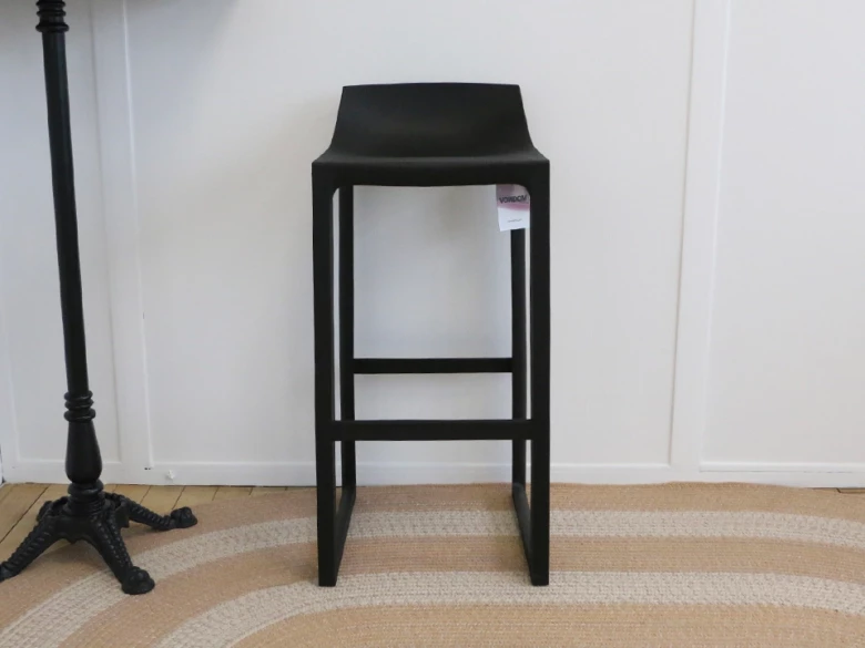 Tabouret bar Wall Street - noir - seconde vie