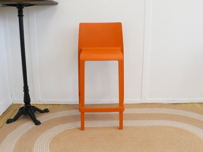 Tabouret Volt 677 Pedrali - orange - seconde vie
