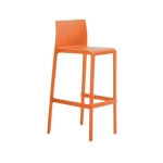 Tabouret Volt 677 Pedrali - orange - seconde vie - 1