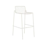 Tabouret haut Rio R50 - blanc - seconde vie - 1
