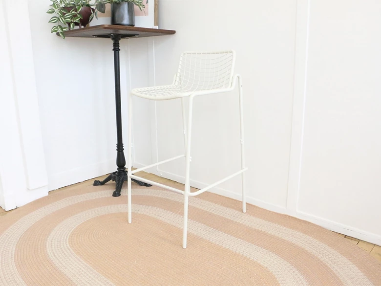 Tabouret haut Rio R50 - blanc - seconde vie