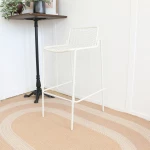 Tabouret haut Rio R50 - blanc - seconde vie - 4
