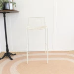 Tabouret haut Rio R50 - blanc - seconde vie - 2