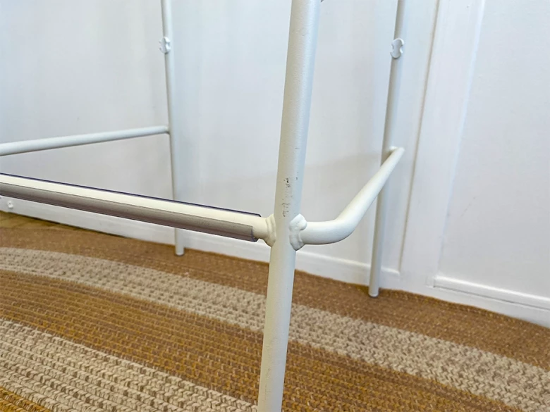 Tabouret haut Rio R50 - blanc - seconde vie