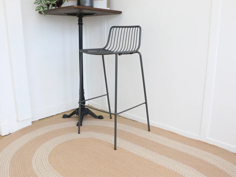 Tabouret haut Nolita 3658 - gris anthracite - seconde vie