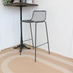 Tabouret haut Nolita 3658 - gris anthracite - seconde vie - 4
