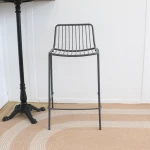 Tabouret bas Nolita 3657 - gris anthracite - seconde vie - 2