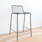 Tabouret bas Nolita 3657 - gris anthracite - seconde vie - 4