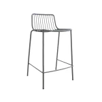 Tabouret bas Nolita 3657 - gris anthracite - seconde vie - 1