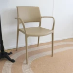 Fauteuil Ara 315 Pedrali - sable - (lot de 2) - seconde vie - 5